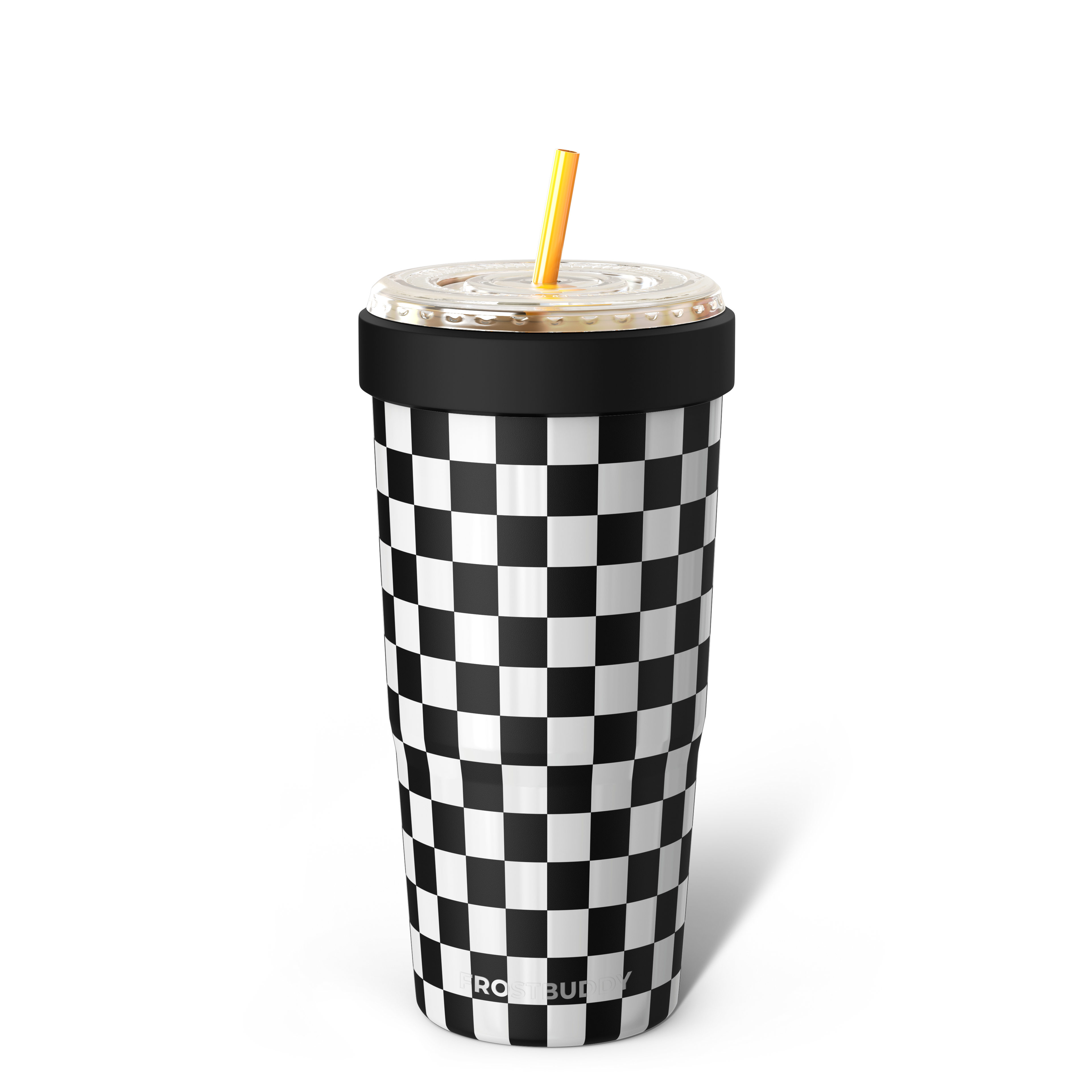 To-Go Buddy | Black \u0026 White Checkered