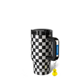 Thicc Buddy 16oz | Black \u0026 White Checkered