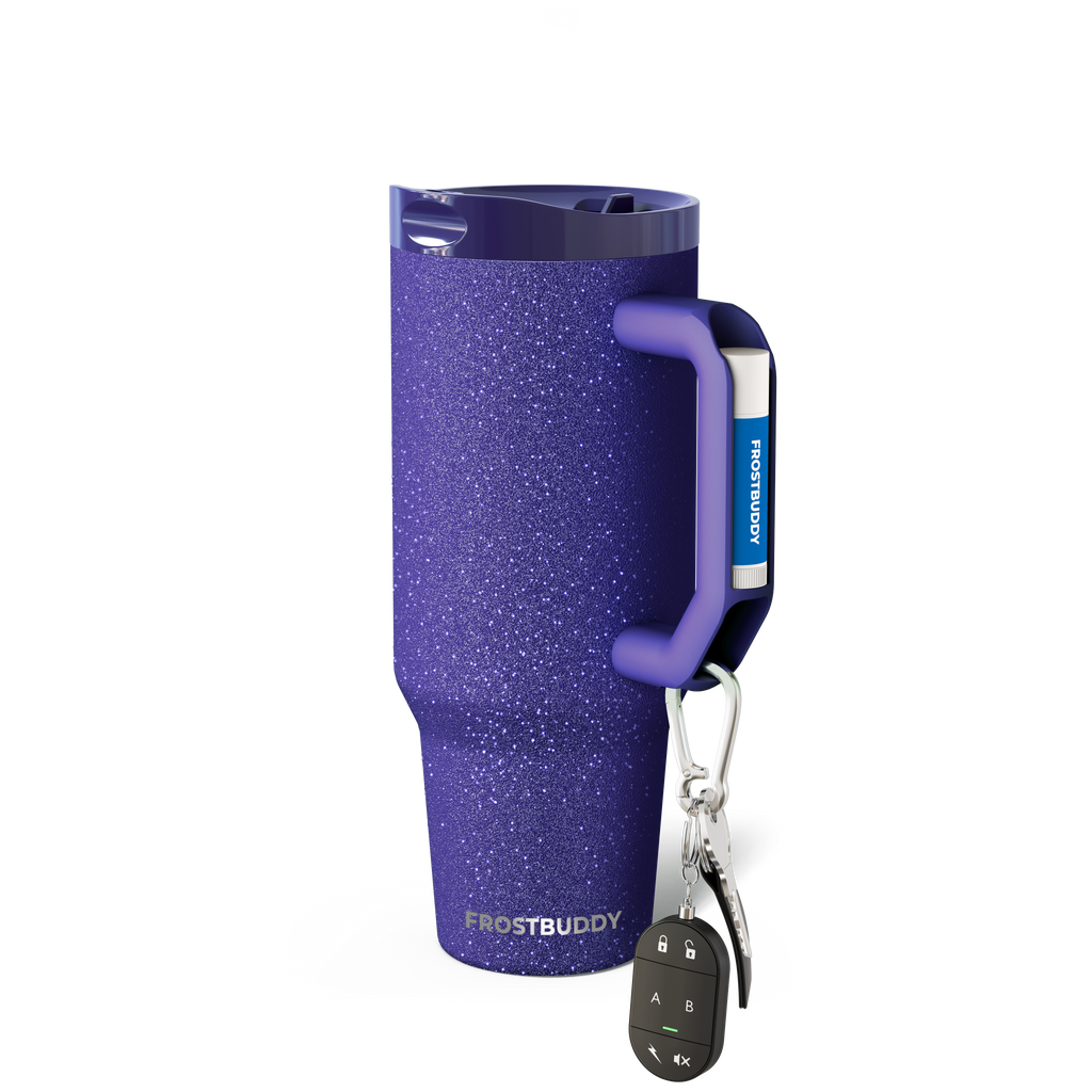 Thicc Buddy 40oz | Purple Glitz