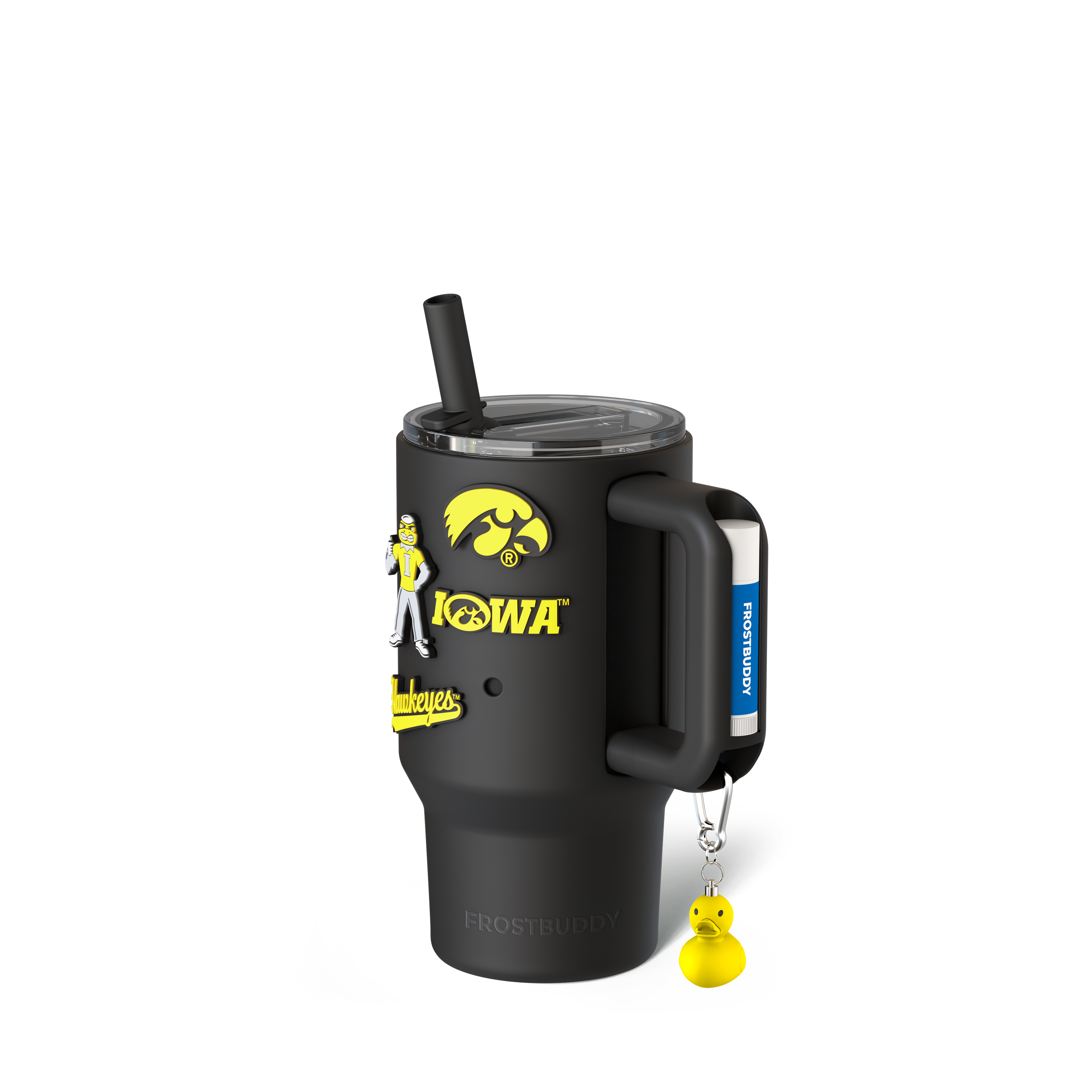 Thicc Buddy 16oz | Iowa Hawkeyes | Skin + Budz Bundle