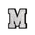 Budz | Silver Letter M