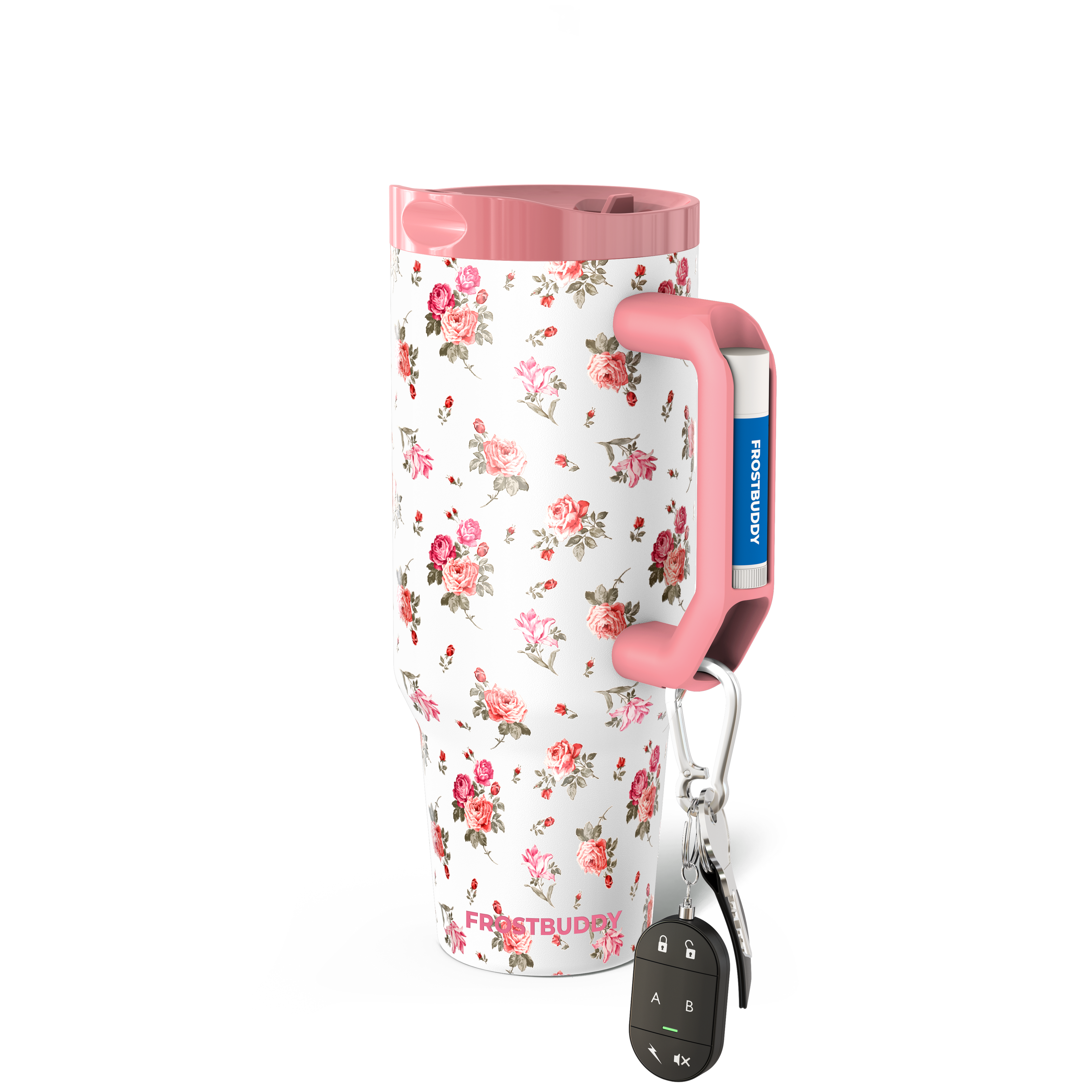 Thicc Buddy 40oz | Pink Floral